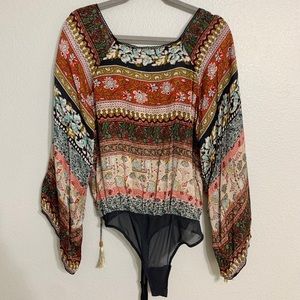 Free People Blouse Bodysuit
